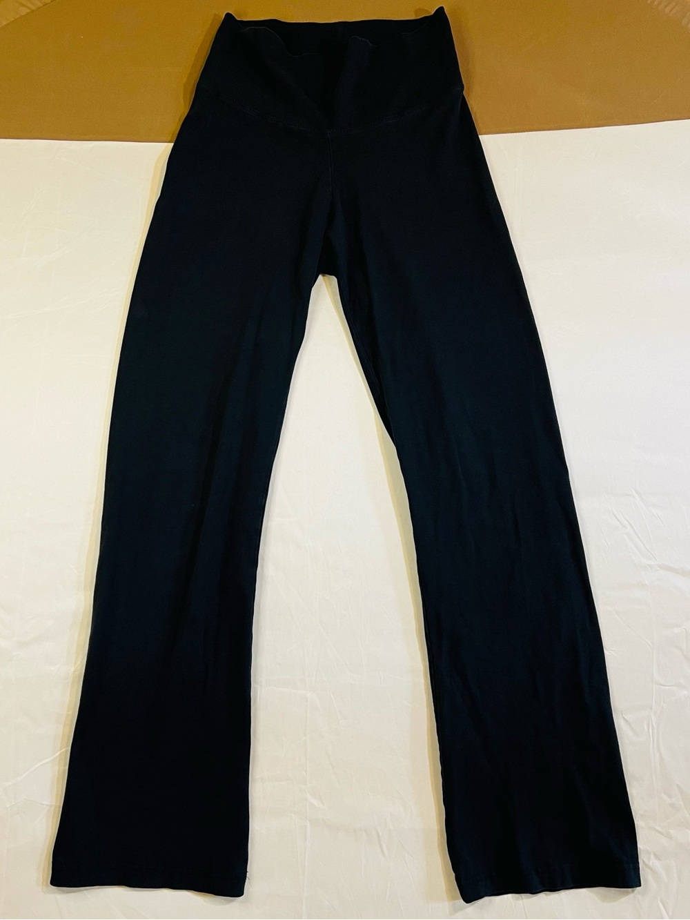 New Recruit Maternity Black Stretchy Flare Pants AS IS